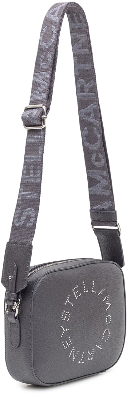 Stella McCartney Borsa a Tracolla Stella Logo Grijs