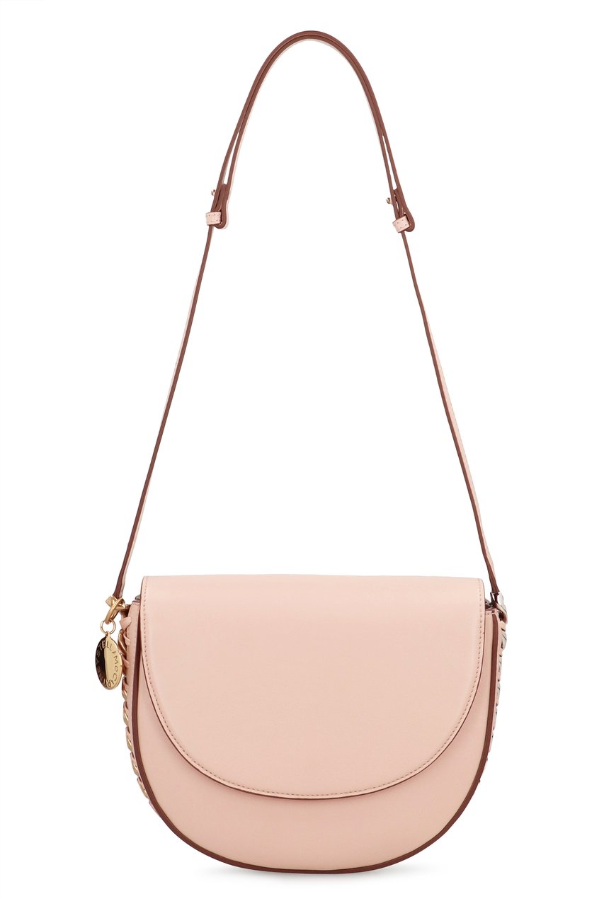 Stella McCartney Shoulder bag with flap medium Frayme Roze