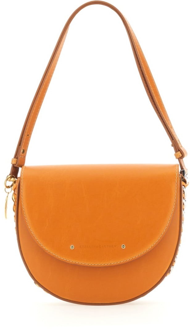 Stella McCartney Frayme Shoulder Bag Oranje