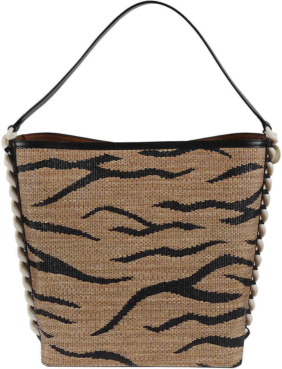 Stella McCartney Structured Bucket Bag Bruin