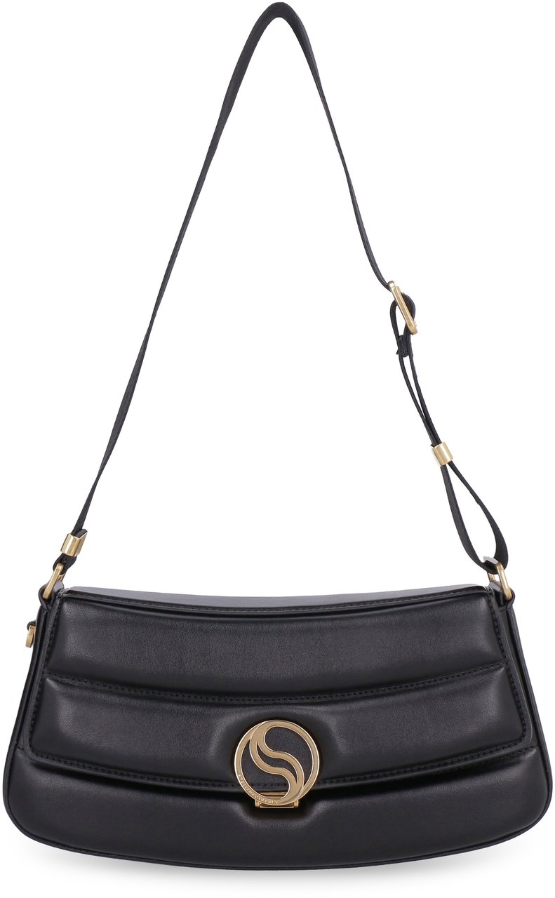 Stella McCartney S-Wave shoulder bag Zwart