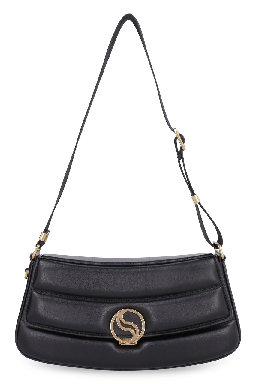 Stella McCartney S-Wave shoulder bag Zwart