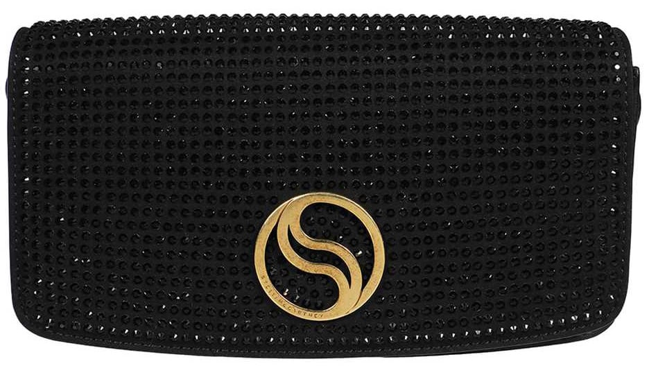 Stella McCartney Logo wallet Zwart