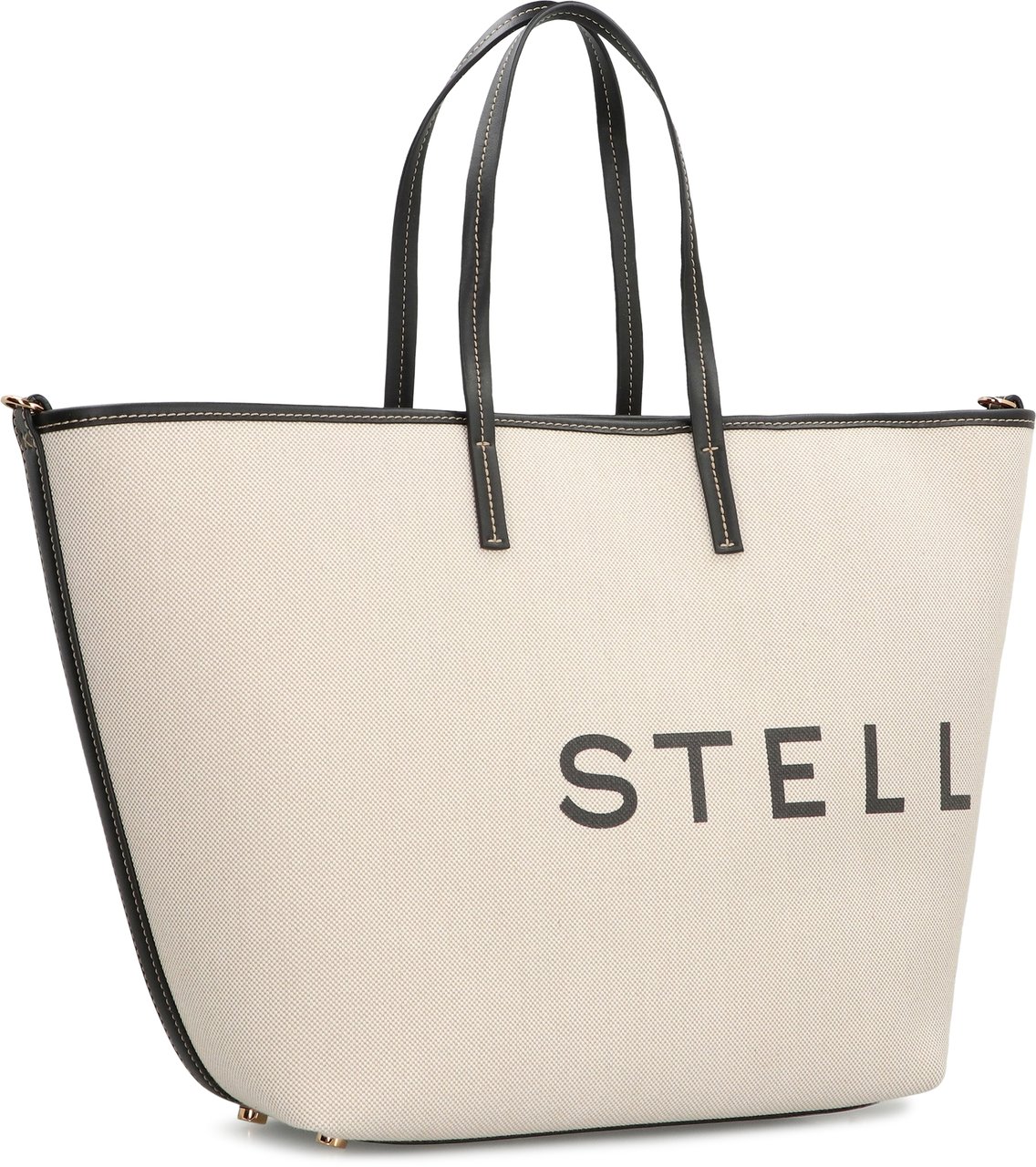 Stella McCartney Canvas tote bag Neutraal
