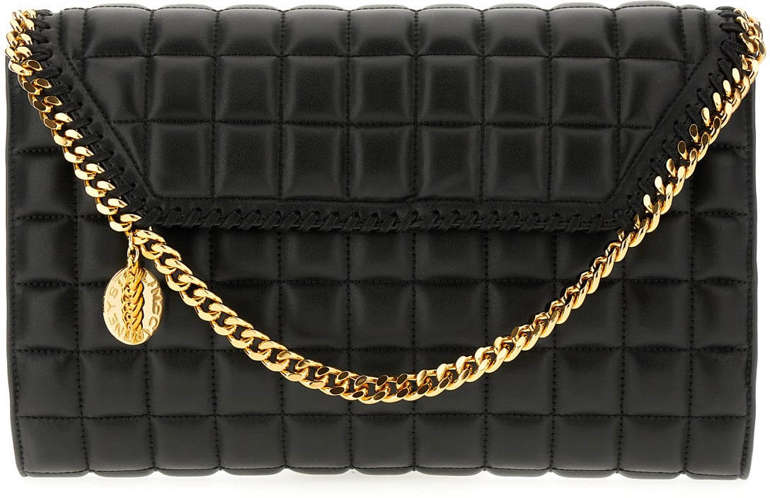 Stella McCartney Stella McCartney Black alter mat crossbody bag Zwart