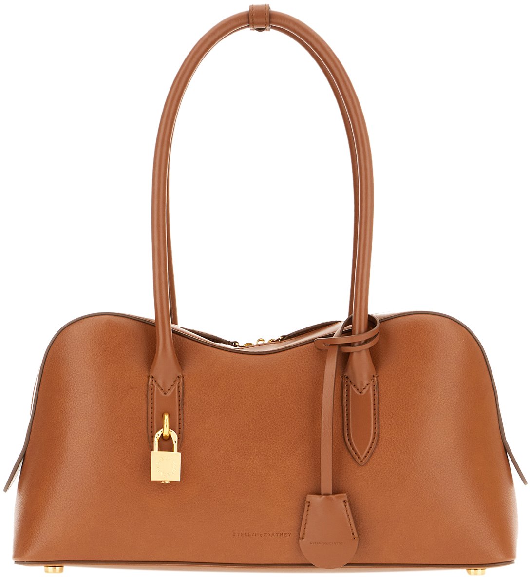 Stella McCartney Stella McCartney Camel synthetic leather Ryder medium shoulder bag Bruin
