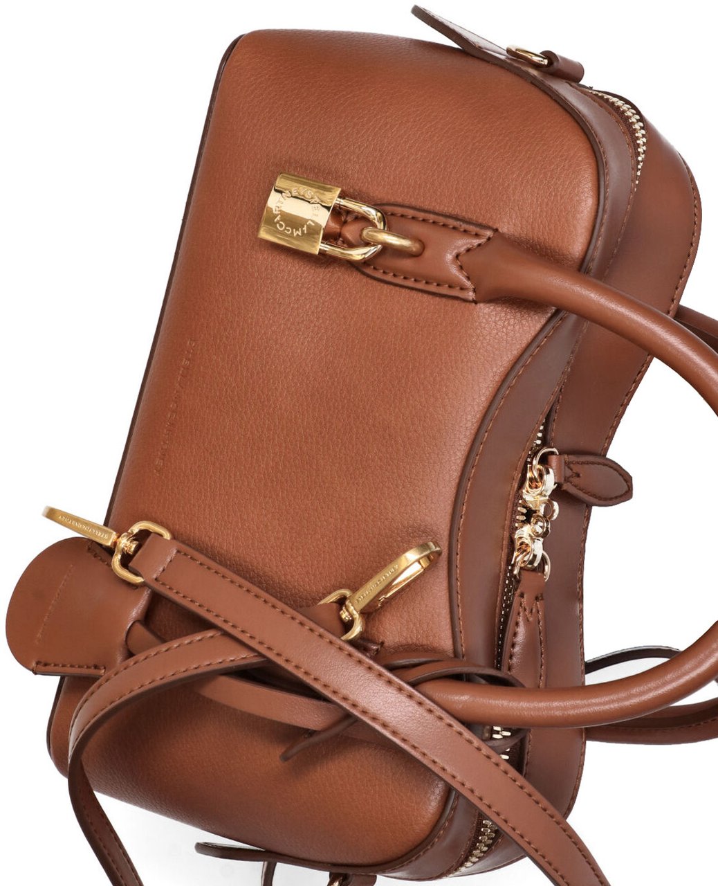 Stella McCartney Brown Stella Ryder Vegan Leather Bag Bruin