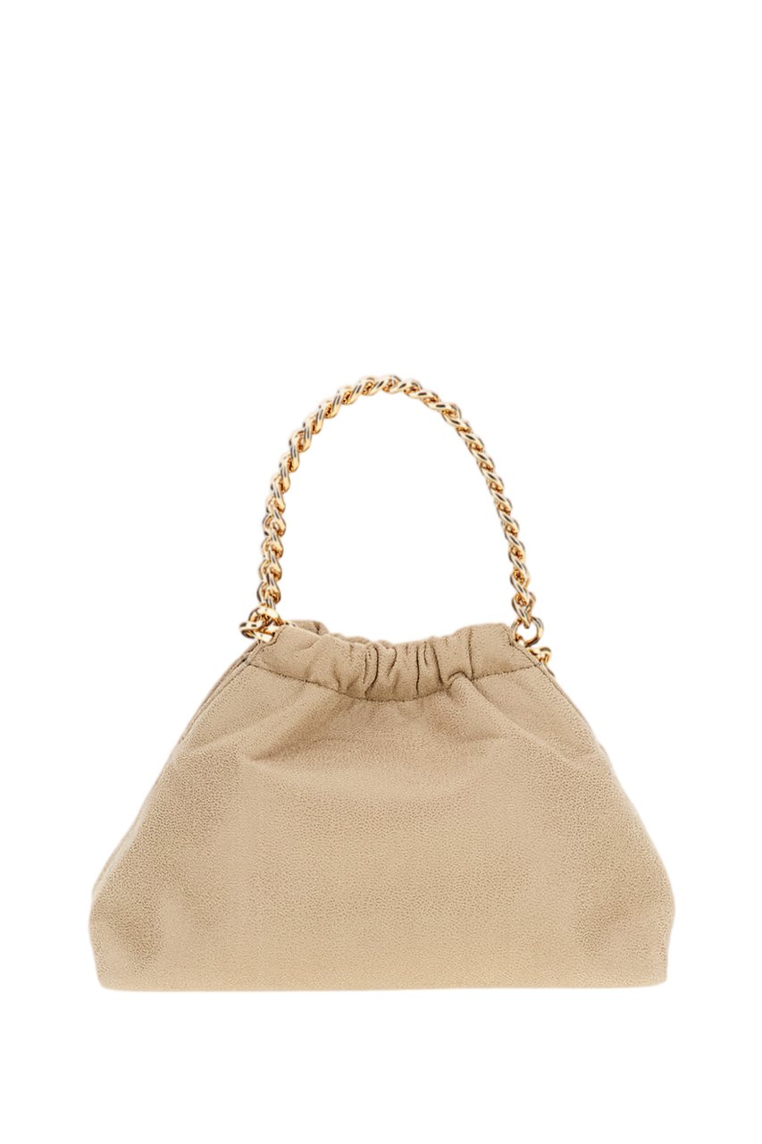 Stella McCartney Beige Falabella Mini Fabric Bag Neutraal