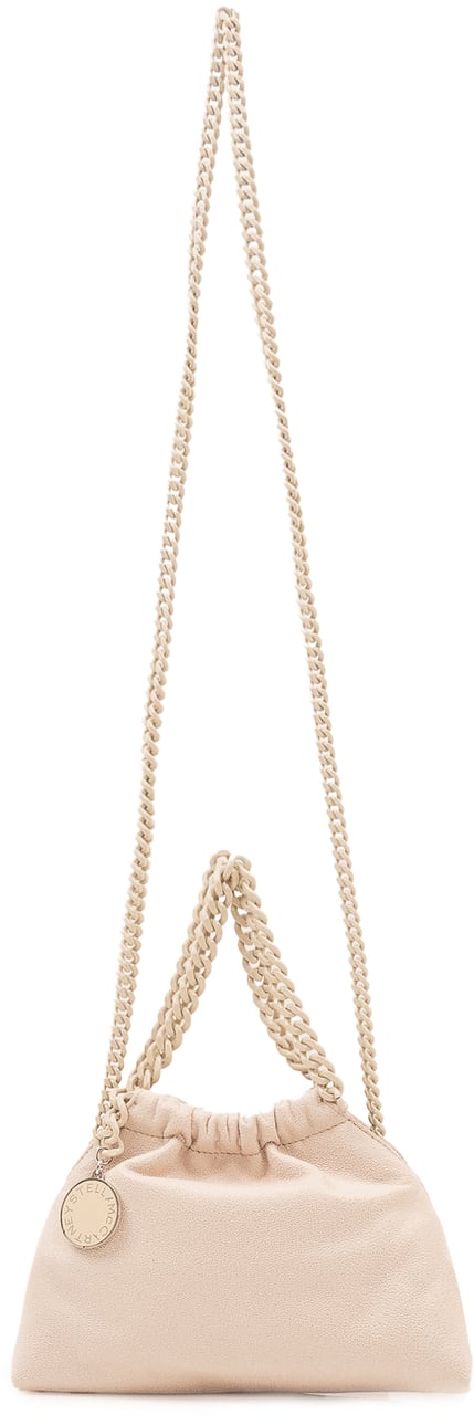 Stella McCartney Falabella Mini Borsa Coulisse Beige