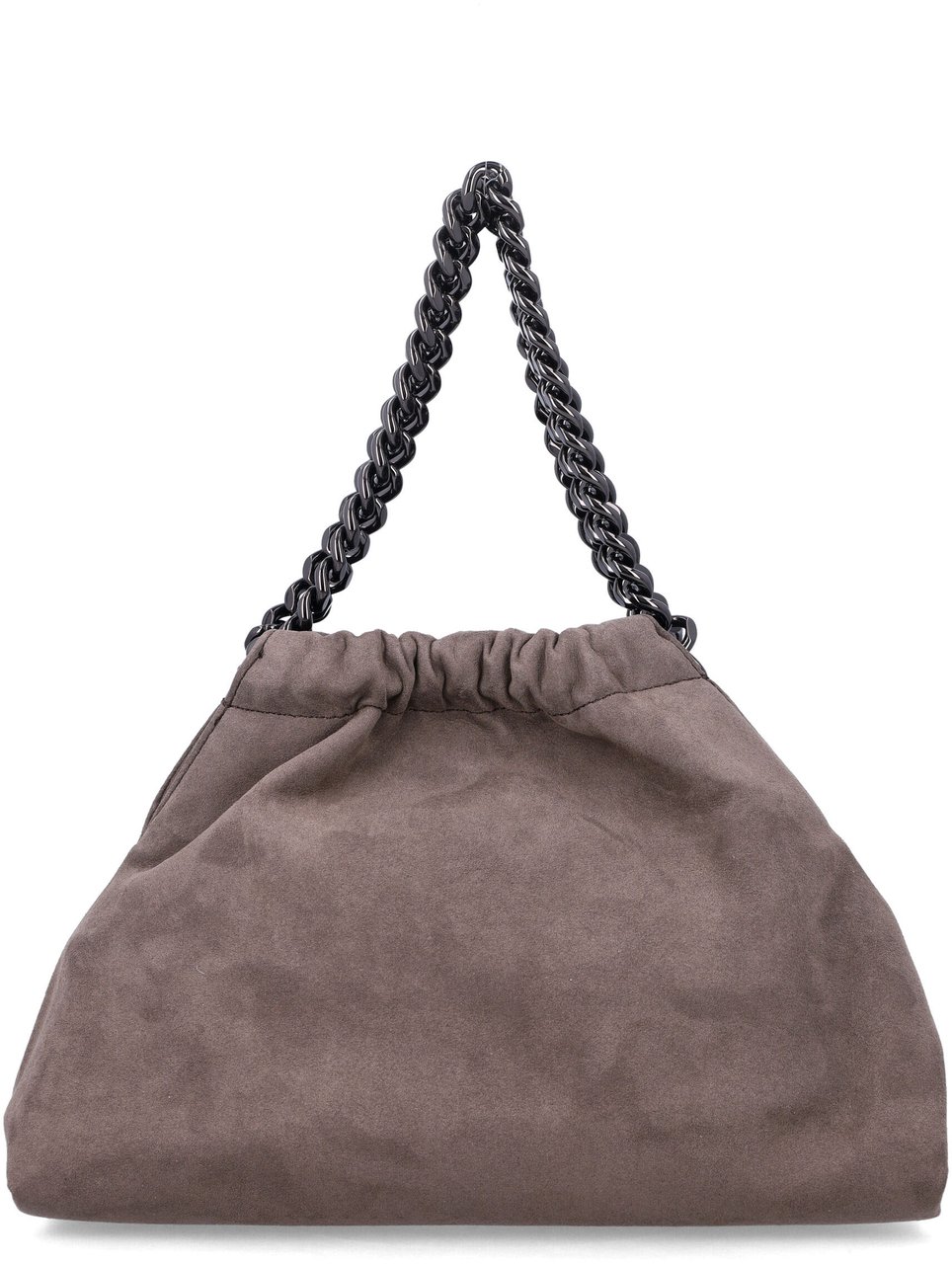 Stella McCartney Falabella Mini Drawstring Dark Taupe Taupe