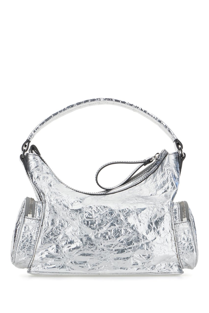 Stella McCartney Stella McCartney Silver polyester small Dartmoor handbag Zilver