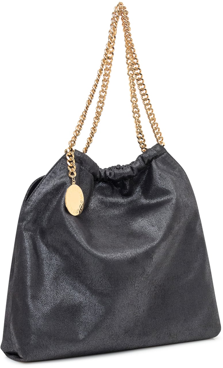 Stella McCartney Borsa Stella McCartney con doppia catena Donkergrijs
