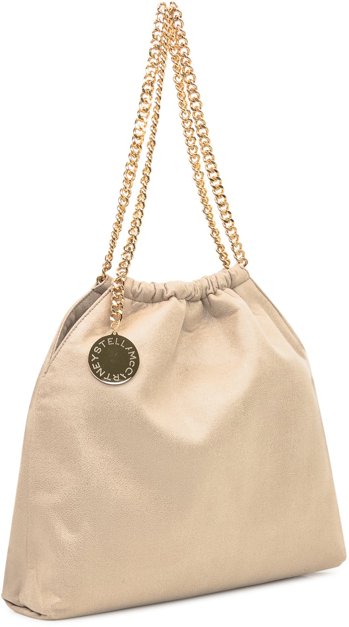 Stella McCartney Borsa Stella McCartney con doppia catena Beige
