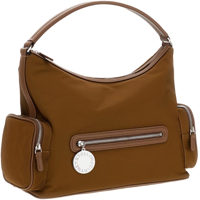 Stella McCartney Dartmoore Large Shoulder Bag Bruin