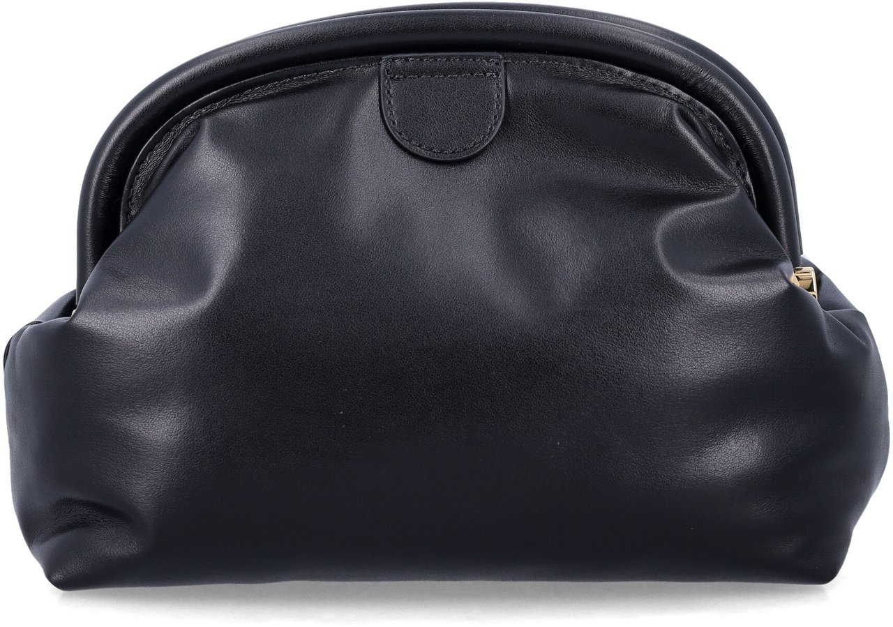 Stella McCartney Falabella Soft Clutch Nero Zwart