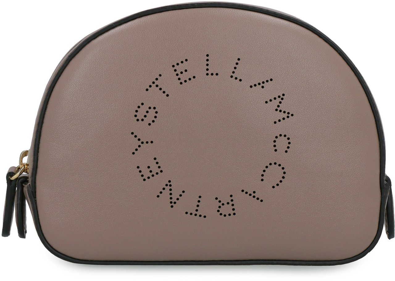 Stella McCartney Stella Logo wash bag Groen