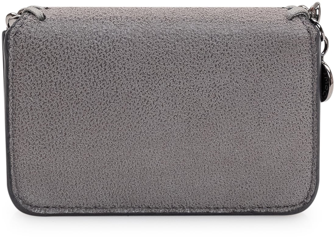 Stella McCartney Portacarte Falabella Taupe