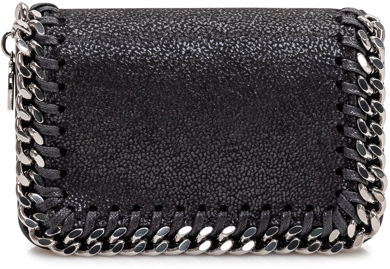 Stella McCartney Falabella Card Holder Zwart