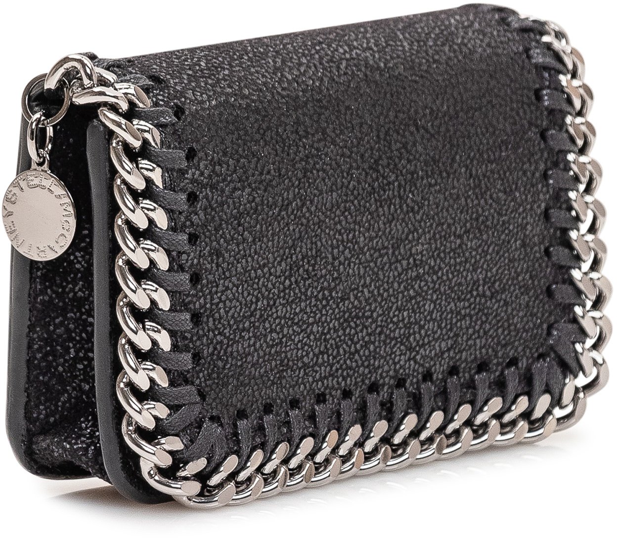 Stella McCartney Falabella Card Holder Zwart