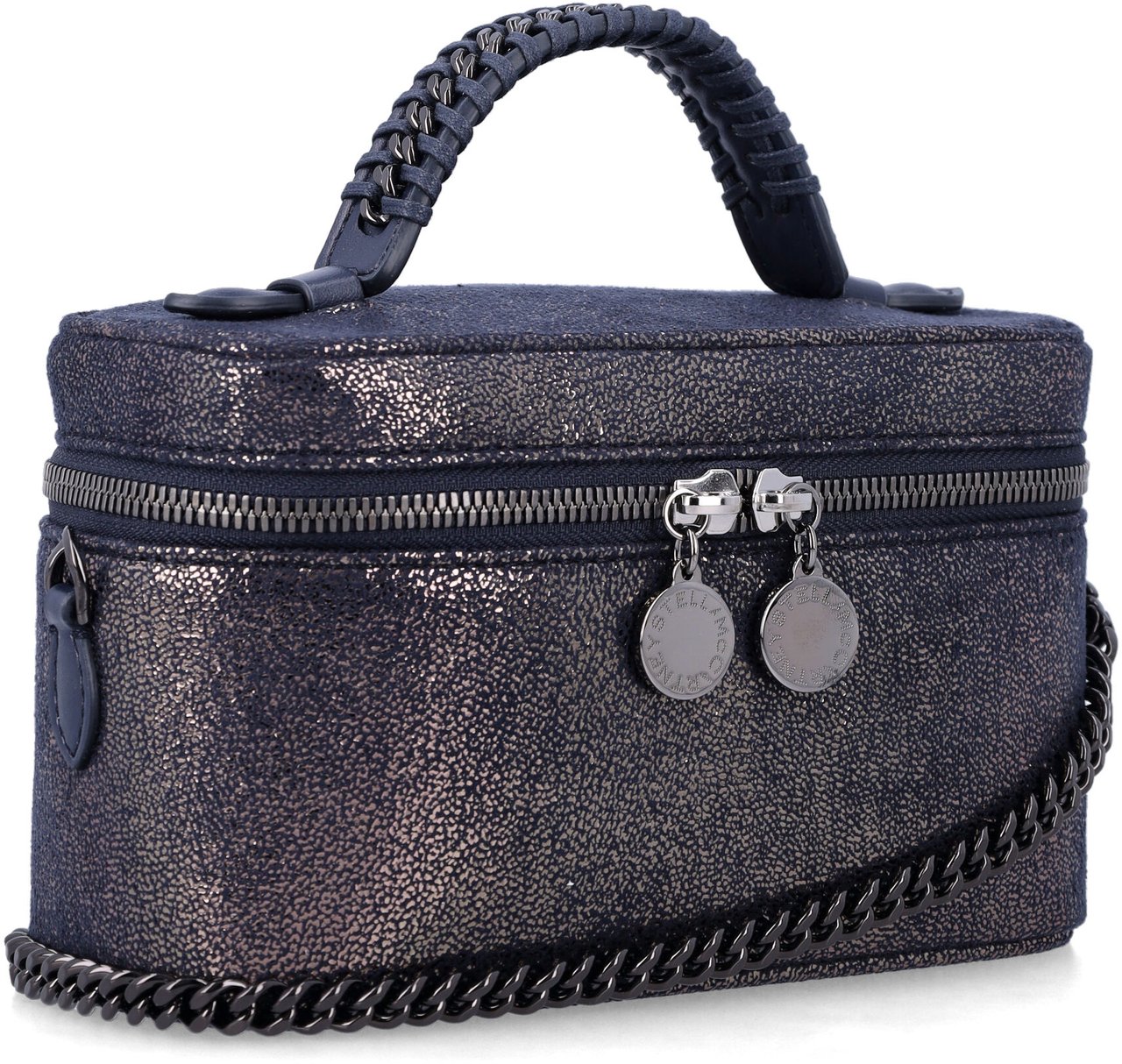 Stella McCartney Falabella Vanity Case Blu Navy
