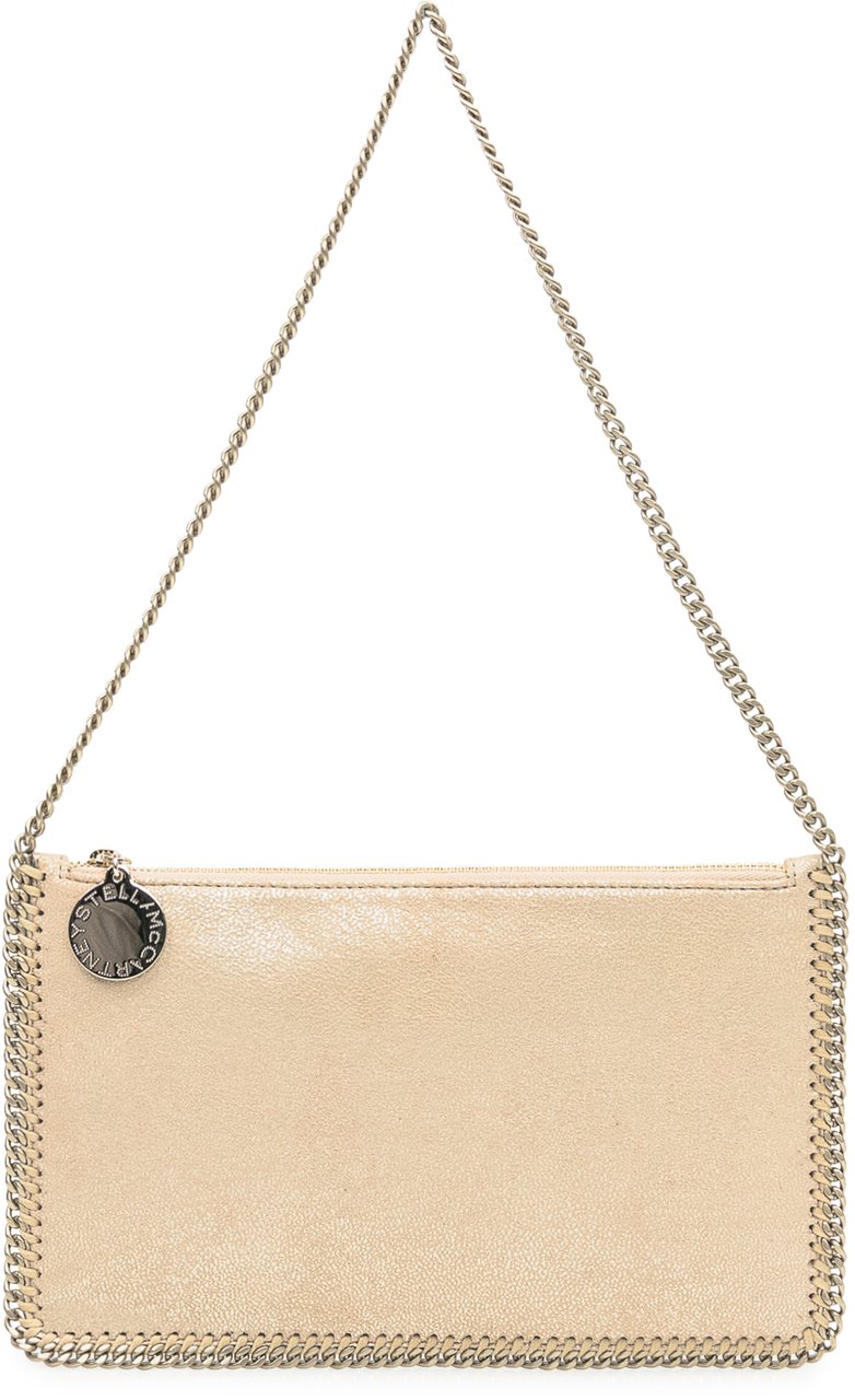 Stella McCartney Pochette Stella McCartney con profilo a catena Goud