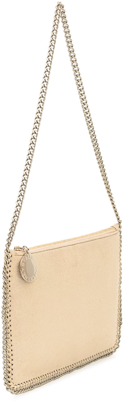 Stella McCartney Pochette Stella McCartney con profilo a catena Goud