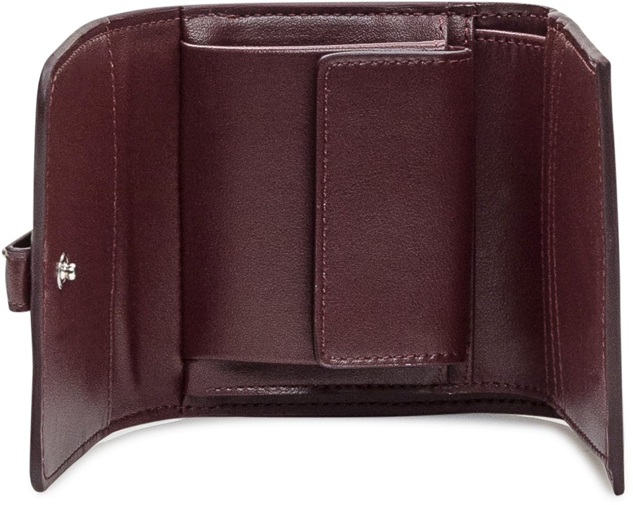 Stella McCartney Stella McCartney Portafoglio Lock in Bordeaux Rood