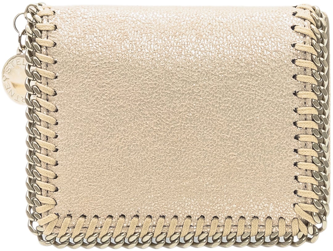 Stella McCartney Portafoglio Laminato con Catena Goud
