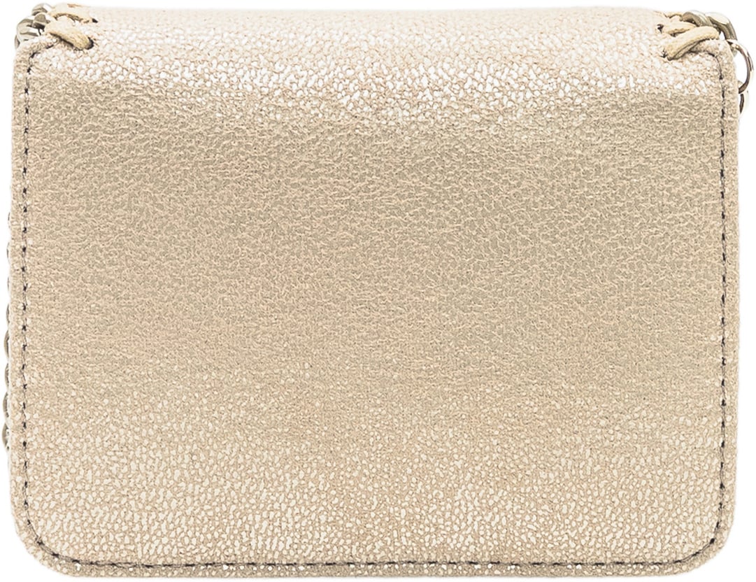Stella McCartney Portafoglio Laminato con Catena Goud