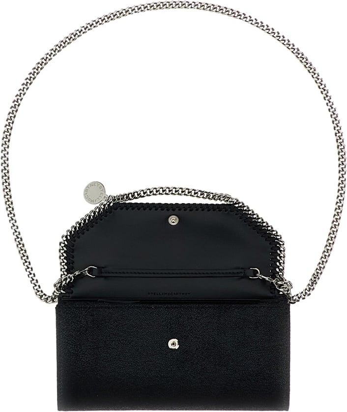 Stella McCartney Falabella Wallet Chain Bag Zwart