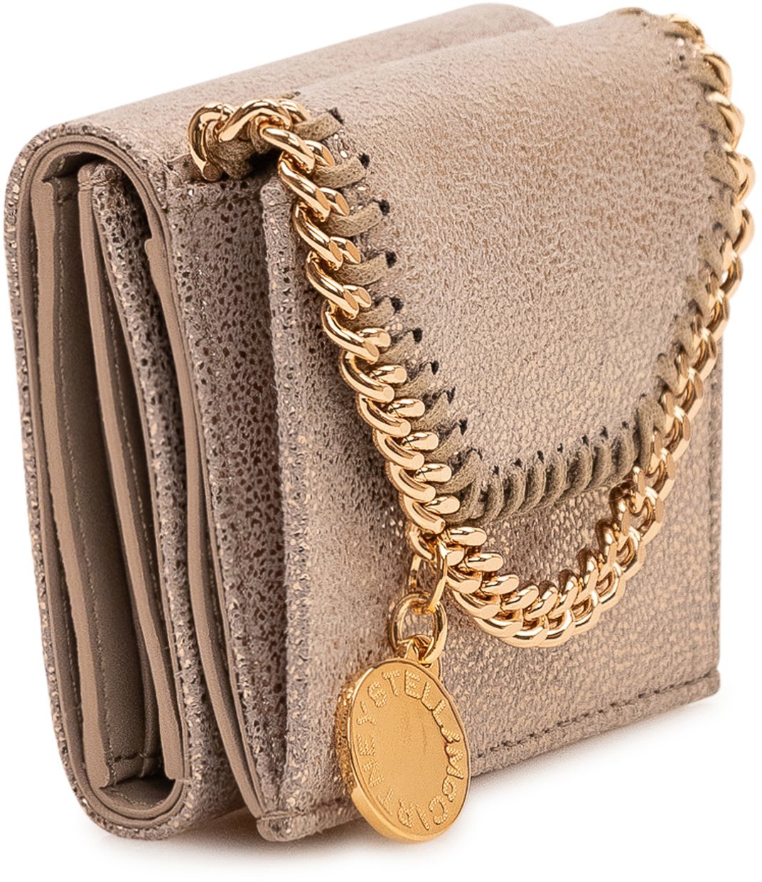 Stella McCartney Portafoglio Falabella Beige