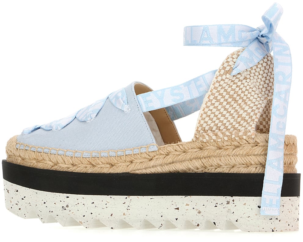 Stella McCartney Stella Mccartney Multicolor canvas Gaia espadrilles Divers