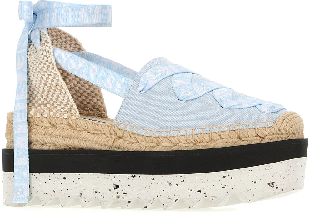 Stella McCartney Stella Mccartney Multicolor canvas Gaia espadrilles Divers