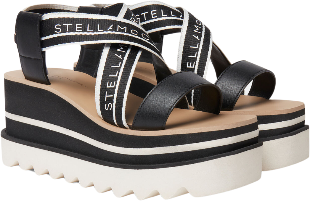 Stella McCartney Flat Shoes Black Zwart