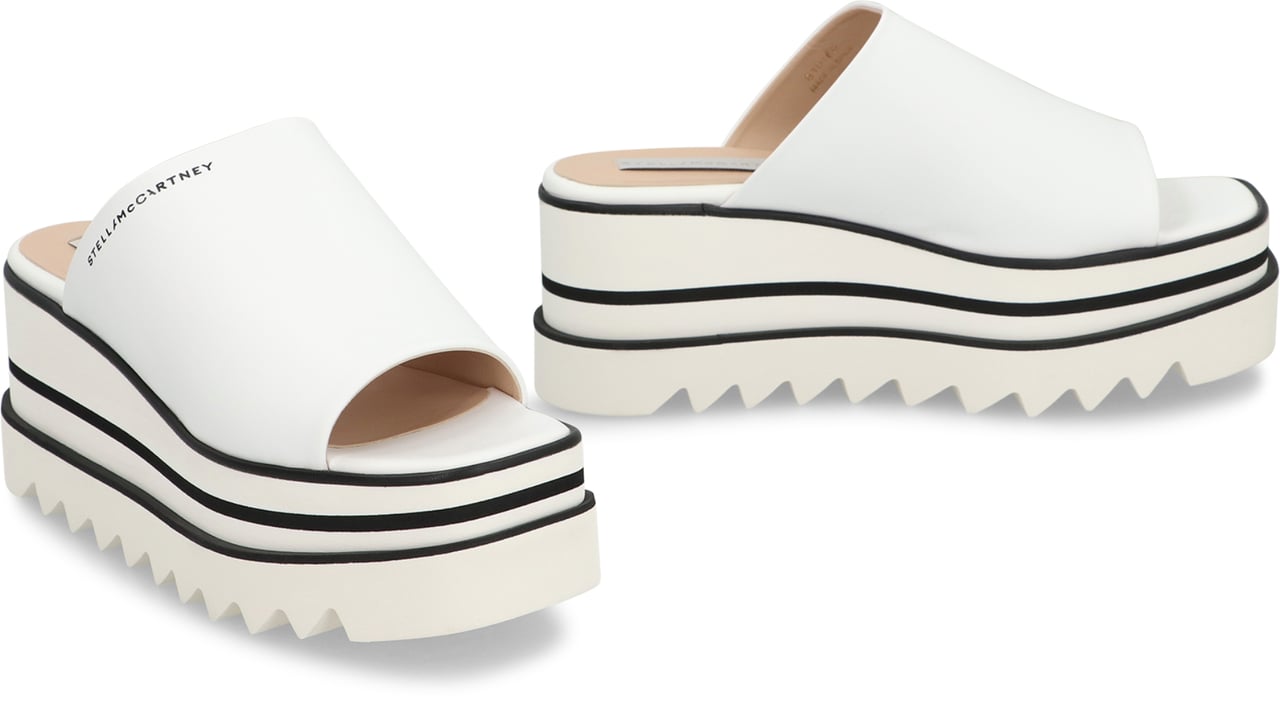 Stella McCartney Sneak Elyse sabot Wit