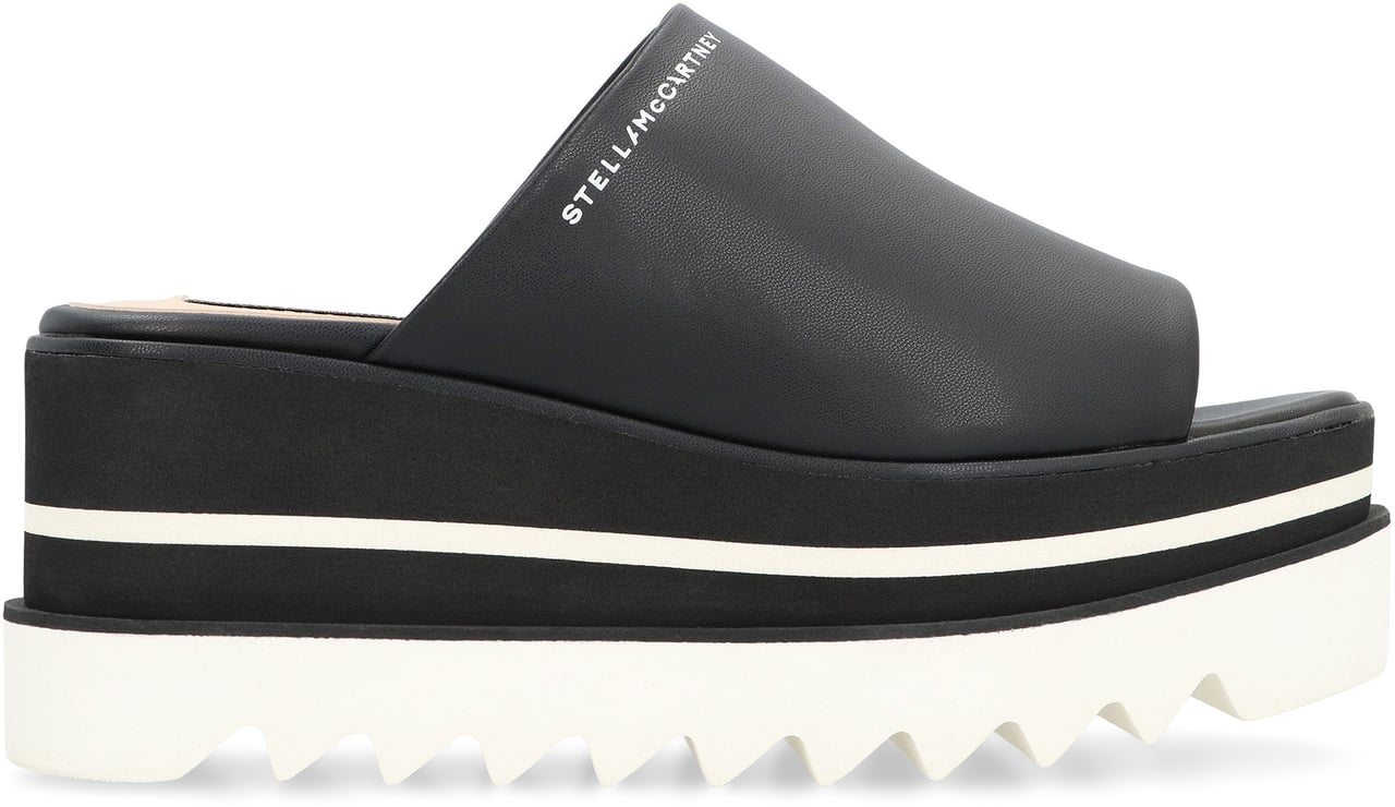 Stella McCartney Sneak Elyse sabot Zwart