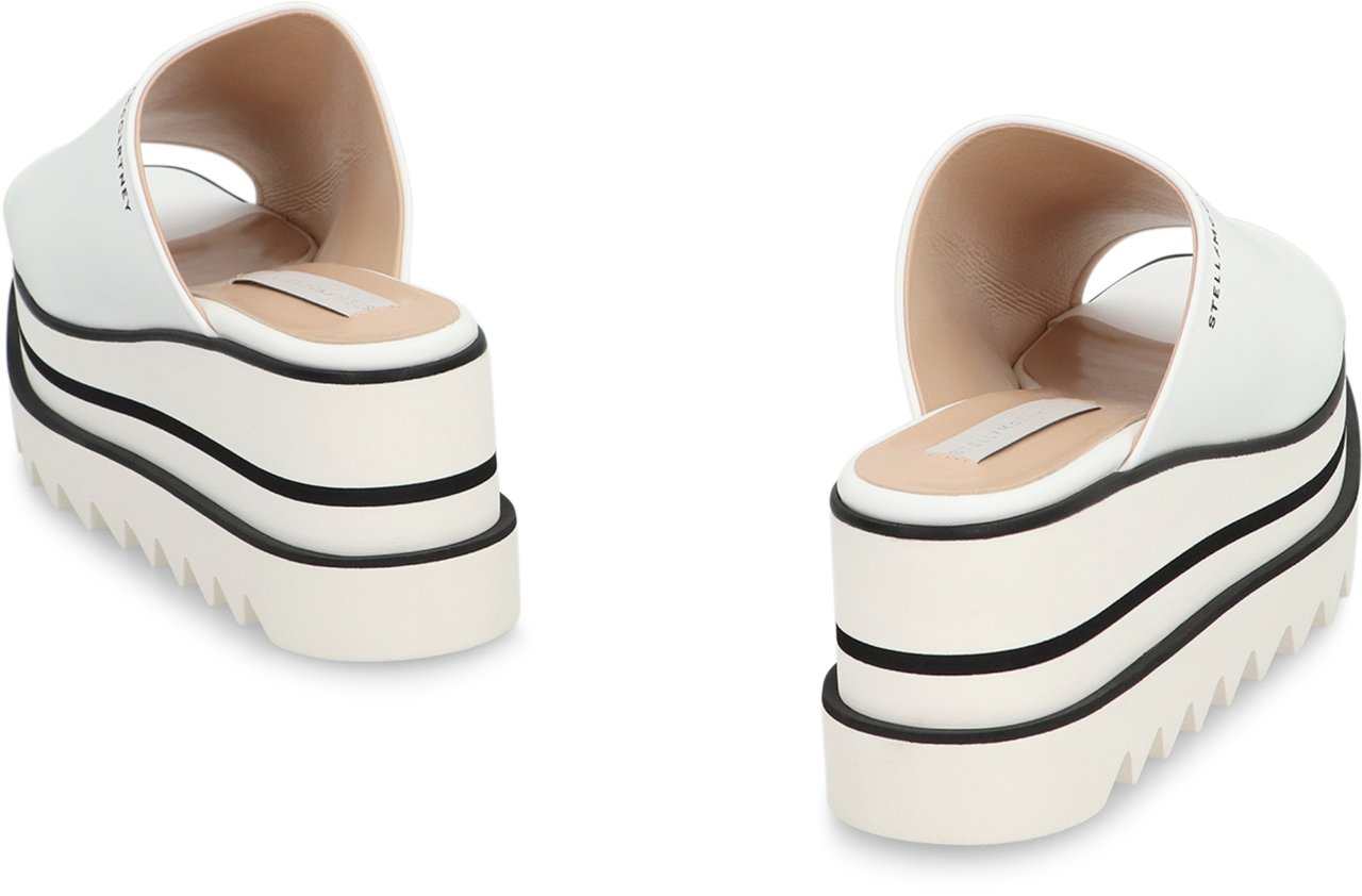 Stella McCartney Sneak Elyse sabot Wit