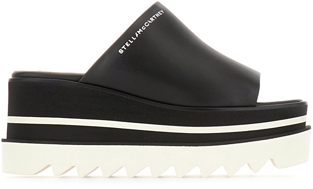 Stella McCartney Stella McCartney Black Alter Mat Sneak-Elyse slippers Zwart