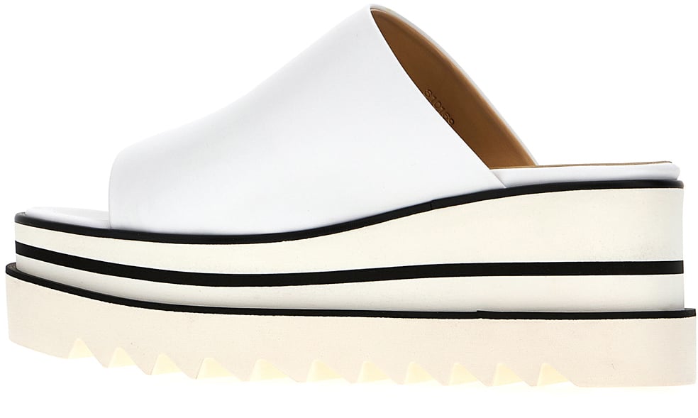 Stella McCartney Stella McCartney White Alter Mat Sneak-Elyse slippers Wit