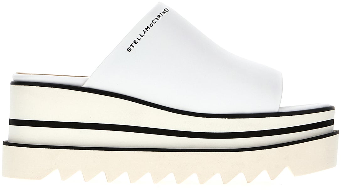 Stella McCartney Stella McCartney White Alter Mat Sneak-Elyse slippers Wit