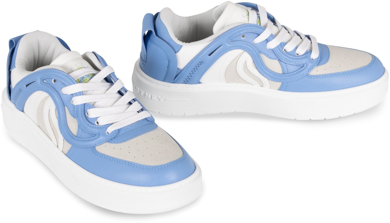 Stella McCartney Vegan leather sneakers Blauw