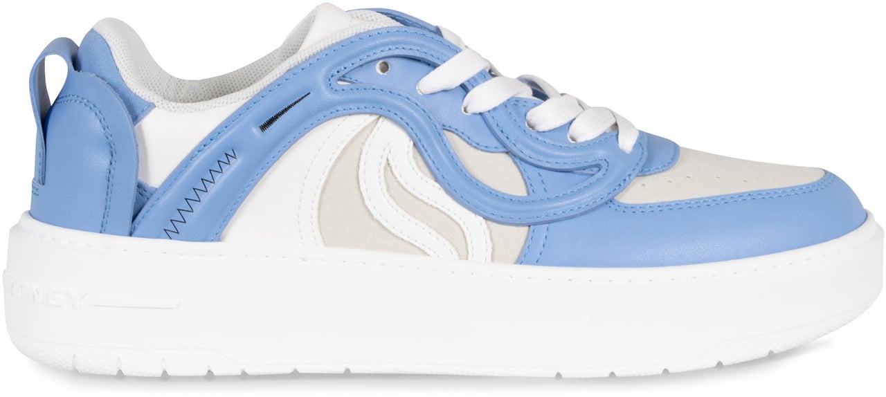 Stella McCartney Vegan leather sneakers Blauw