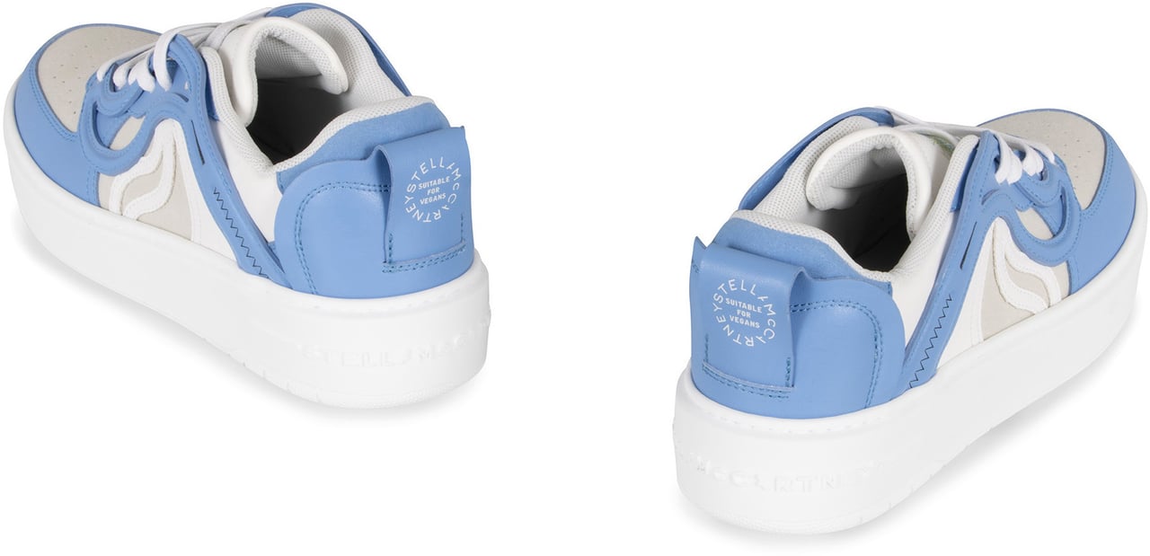 Stella McCartney Vegan leather sneakers Blauw