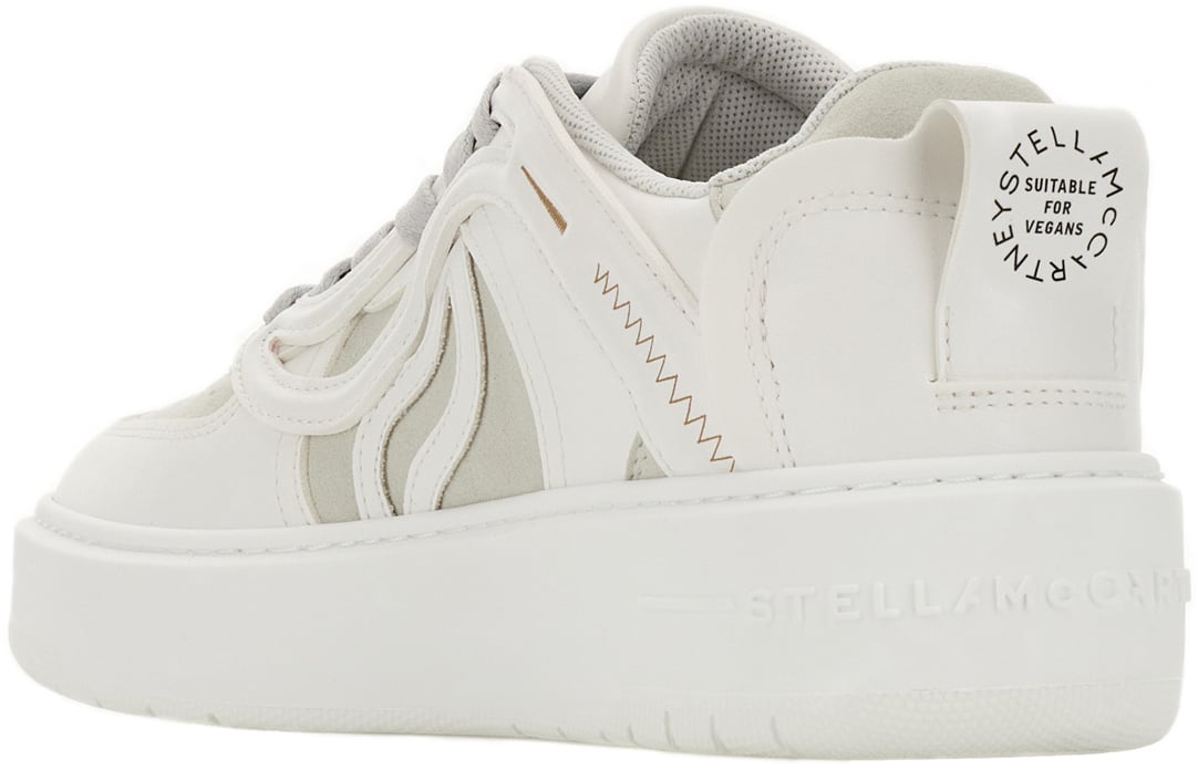 Stella McCartney Stella McCartney Two-tone VEGEA S Wave 1 sneakers Wit