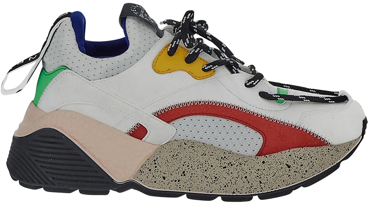 Stella McCartney Stella McCartney Eclypse Colourblock Sneakers Wit