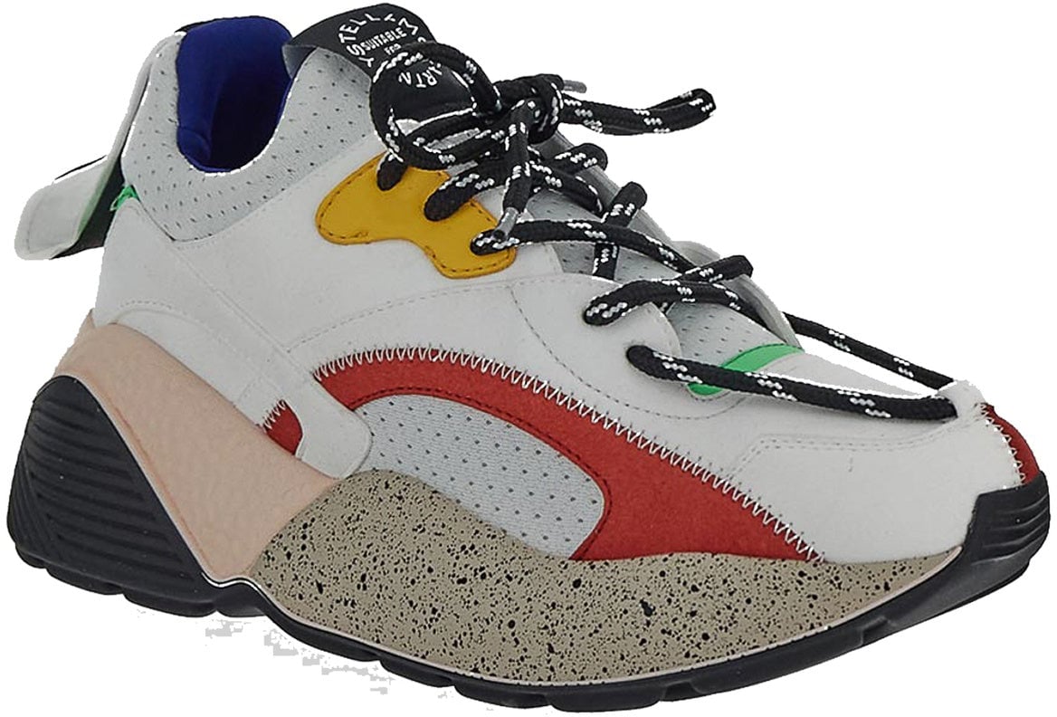 Stella McCartney Stella McCartney Eclypse Colourblock Sneakers Wit