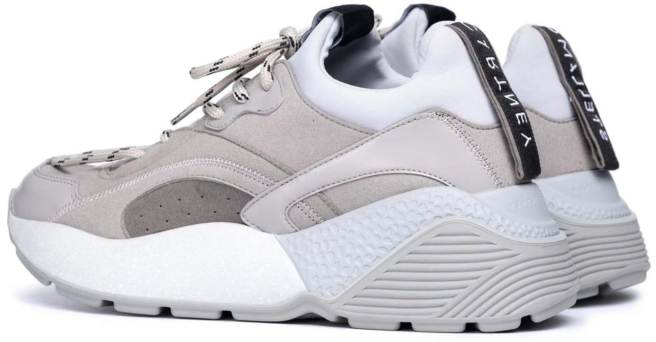 Stella McCartney Stella McCartney Eclypse Alter Faux Suede Sneakers Grijs