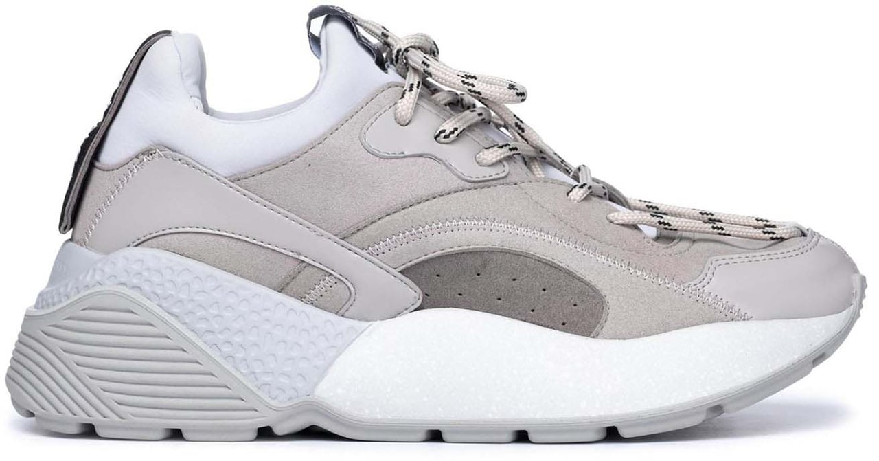 Stella McCartney Stella McCartney Eclypse Alter Faux Suede Sneakers Grijs