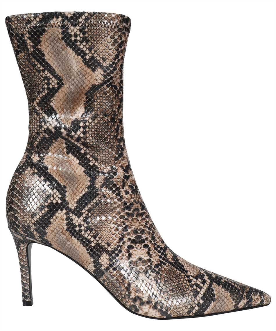 Stella McCartney Snakeskin print heels ankle boots Bruin