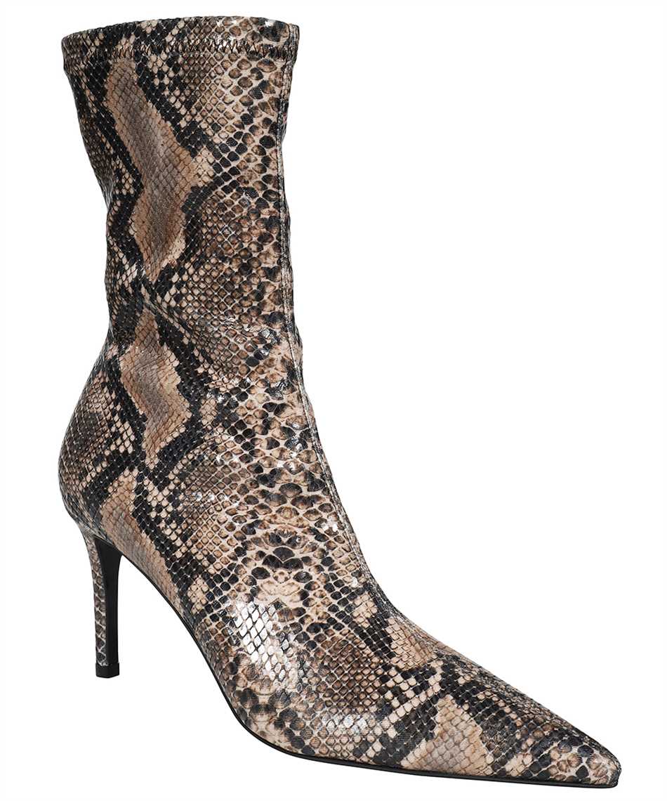 Stella McCartney Snakeskin print heels ankle boots Bruin